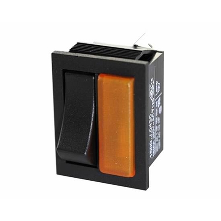 Amber Light / Rocker Combo 16A 12V S.P.S.T. 1 Pc -  THE BEST CONNECTION, 2603F